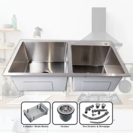 Counter-top Sink With Silver