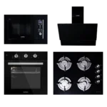 60CM Glass Set With 25LT Microwave & Digital Oven