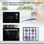 60CM Stainless Set With 30LT Microwave