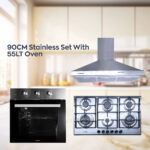 90CM Stainless Set (6 Burner)